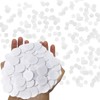 10000Pcs Biodegradable Confetti, 100g Wedding Confetti Biodegradable, Round White Confetti,
