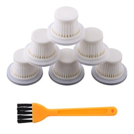 YFANTPA 6 Pack Vacuum Cleaner Filter LT-117C Replacement for KMM Handheld Car Vacuum Cleaner