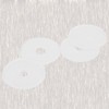 Zorveiio 50Pcs Clear Plastic Replacement Washer 0.71''/18mm OD,1/32 Inch Thickness