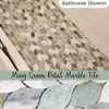 Tenedos Ming Green Greyish Petal Marble Polished Floor Wall Tile