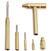 6 in 1 Micro Mini Multifunction Copper Craft Hammer &