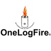One Log Fire Mini - Single Log Campfire, 100% Natural,