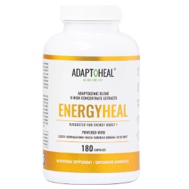 ADAPTOHEAL Energy Supplement Caffeine Free - Adaptogen Blend with Ashwagandha, Rhodiola Ros