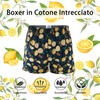 Hialegion Boxer Shorts Men's Cotton American Boxer Shorts Men's Retro