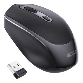 Ratón Inalámbrico Wireless Mouse Silencioso Portátil 2.4g 3 Dpi Ratón De Computadora Con Receptor Usb Para Laptop, Pc, Notebook Pilas Aa Incluidas