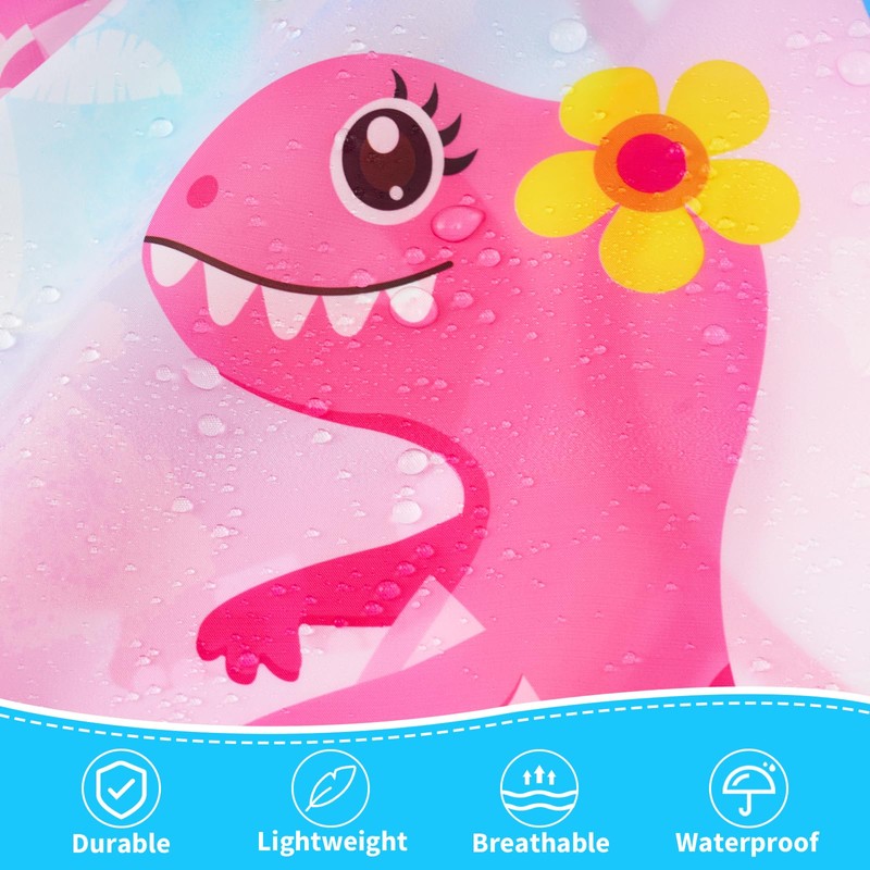 Grembiule da Pittura Bambini - Dinosauro Impermeabile Grembiule Pittura Bambini