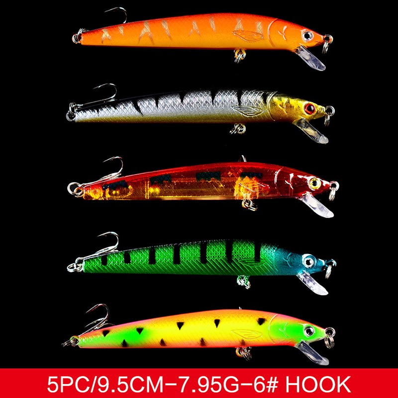 Fishing Lures Set Artificial Hard Bait Bionic Fishing Lure Minnow
