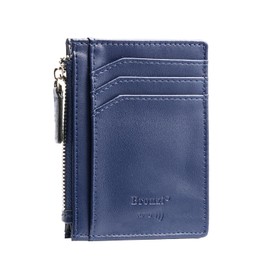 Bronzi Slim, Zip blue, Minimalist