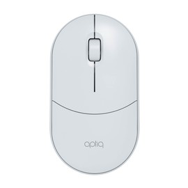 Aptiq Wireless Mouse White - Bluetooth + USB (Dual Mode) - Neutral - Quiet and Precise