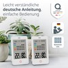ADE Digital Hygrometer Indoor with Mould Alarm | Moisture Meter