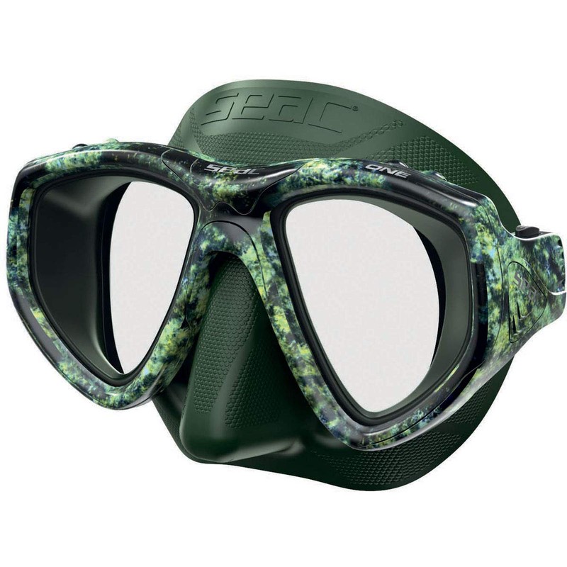 SEAC ONE Scuba Diving Snorkeling Freediving Mask, Dual Lens
