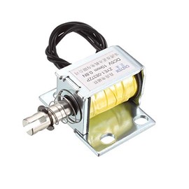 uxcell DC Push Pull Type Solenoid Electromagnet, DC5V 18W 0.8N 10mm, Open Frame Type, Linear Motion