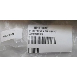 METRAFLEX HPFF3 EXPANSION COMPENSATOR 3" COMPRESSION EXTENSION AXIAL HPFF30200