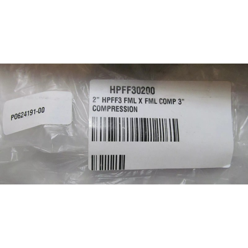 METRAFLEX HPFF3 EXPANSION COMPENSATOR 3" COMPRESSION EXTENSION AXIAL HPFF30200