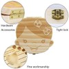 Aiky Wooden Baby Tooth Fairy Box Teeth Holder For Kids