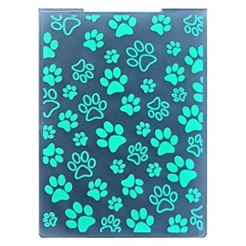 DDOUJOY Cat Paw Print Honeycomb Cloud Pineapple Anchor Tree Colorful Flags Grass Background Plastic Embossing Folders for Card Making Scrapbooking and Other Paper Crafts 2212095 (1)