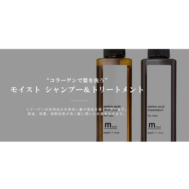 prismvovo Amino Shampoo, Moist (Unisex), Bottle, 10.1 fl oz (300