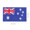 iplusmile 4pcs Australia Flag Iron Patches Embroidered Badge for Jackets