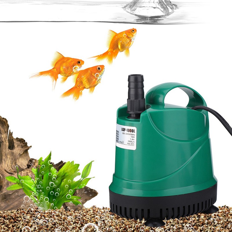 Multifunction Fish Tank Aquarium Mini Mute Submersible Bottom Suction Water