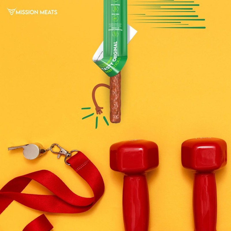 Mission Meats Beef Sticks – 100% Grass Fed & Pasture