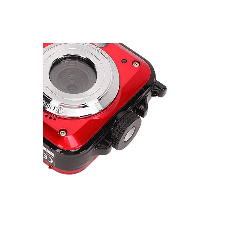 Waterproof Digital Camera, Full HD 2.7K 48MP 10ft Waterproof Underwater