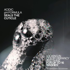 REDKEN Acidic Color Gloss Shampoo, Colour Protection, Sulphate-Free for a Gentle Cleanse, Glass-Like Shine, for Colour Treated Hair, 300ml