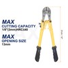 sourcing map Heavy Duty Bolt Cutter 12" Mini Lock Cutter