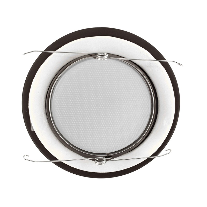 NICOR Lighting 6 inch Oil-Rubbed Bronze Recessed Shower Trim with