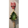 Kitchen KRUMBS Kitchen SPATULA & Cookie CUTTER SET Red Christmas.