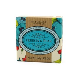 Naturally European Fragrance by Somerset Freesia & pear soap bar by somerset, 5.29 Fl Oz