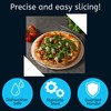 Chef Aid pizza cutter wheel Stainless steel with finger guard