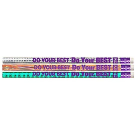 Musgrave Pencil Co Do Your Best On The Test Motivational/Fun Pencils School Supplies