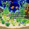 AOOTE Decorazioni per Acquario,10 Pezzi Decorazione Piante per Acquario,Pianta Decorazione