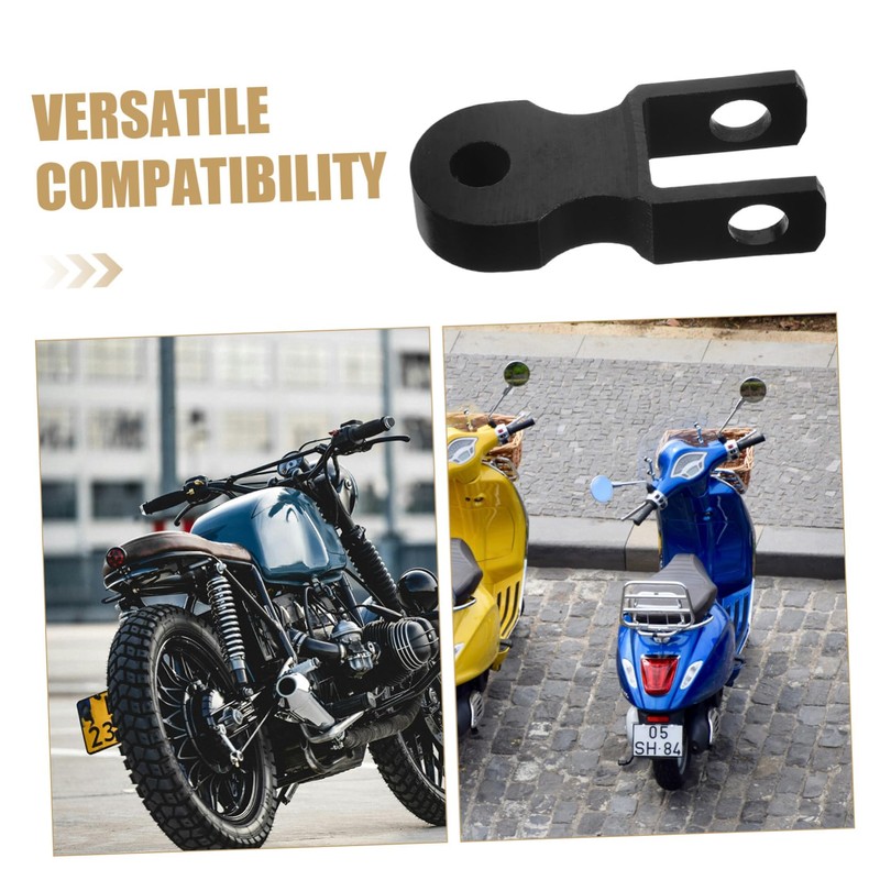 NOLITOY 2pcs Motorcycle Extender Riser Pad for Rear Shock Height
