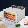 6 Trays Commercial Food Dehydrator Machine for Jerky, 400W Electric