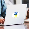 CafePress Ukrainian Lover I Stand with Ukraine T Shi Sticker