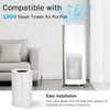 1000 Replacement Filters Compatible with 1000 Air Purifier, Includes Premium