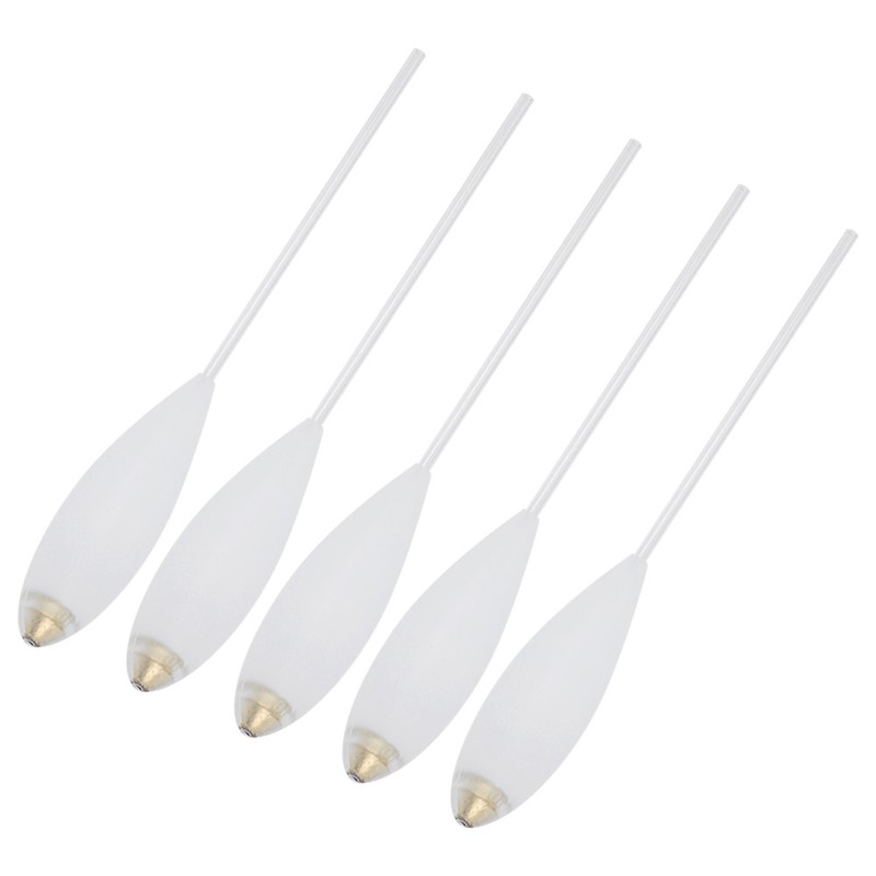 5Pcs Acrylic Large Floats Slow Sinking Fishing Accessories Eco‑friendly No