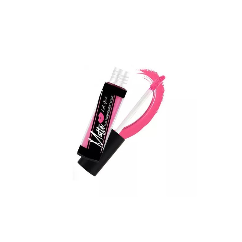 16 LA GIRL Matte Pigment Lip Gloss Flat Finish "Full