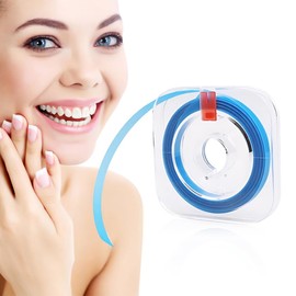 RDNKVB 1 x Dental Polishing Tool - Ultra-Fine 30μm Grit Size Strips for Interdental Grinding and Smoothing with 4 mm Width Resin Dental Polishing