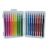 PINCELES 18 18 Plumones Punta Pincel Base Agua Colores Rotulador