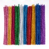 Caydo 200 Pieces Glitter Pipe Cleaners Craft Chenille Stems for