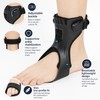 AFO Foot Drop Brace for Walking Support – Adjustable Breathable