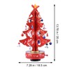 Cabilock Christmas Tree Classic Music Box Wooden Clockwork Design Christmas