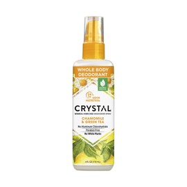 Crystal Essence 4 Oz Crystal Mineral Deodorant Spray Vegan No Stains Non Sticky Protection