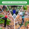 Drip Irrigation Kit, Quick Connector Garden Watering System, Automatic Irrigation