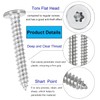 FandWay M5 x 20 mm Torx Flat Head Sheet Metal