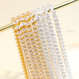 Make N Boat Cubic Nail Chain [094-095] / 메이크엔 보트 큐빅 네일 체인 [094-095]