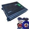 Audio360 AD1500.2 2-Channel Car Amplifier Bundle, 1500W Max Power, Includes