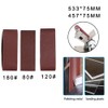 5Pcs Cloth Sanding Belts 75mm x 533mm Sanding Paper Sanding